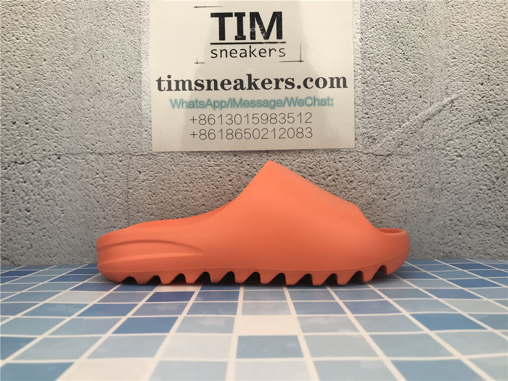 Free Shipping Yeezy Slide Adults Orange GZ0953